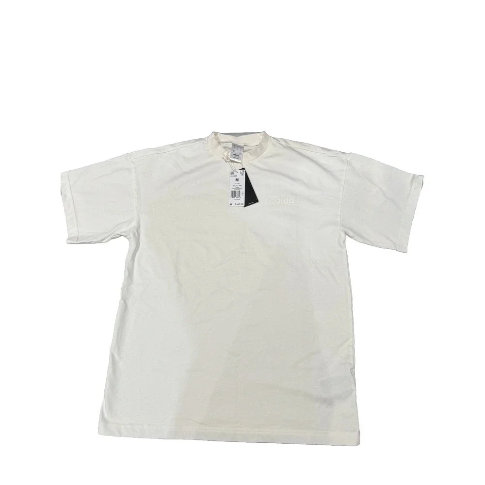 adidas Originals Men's Select T-Shirt, Off White/Off White, Medium
